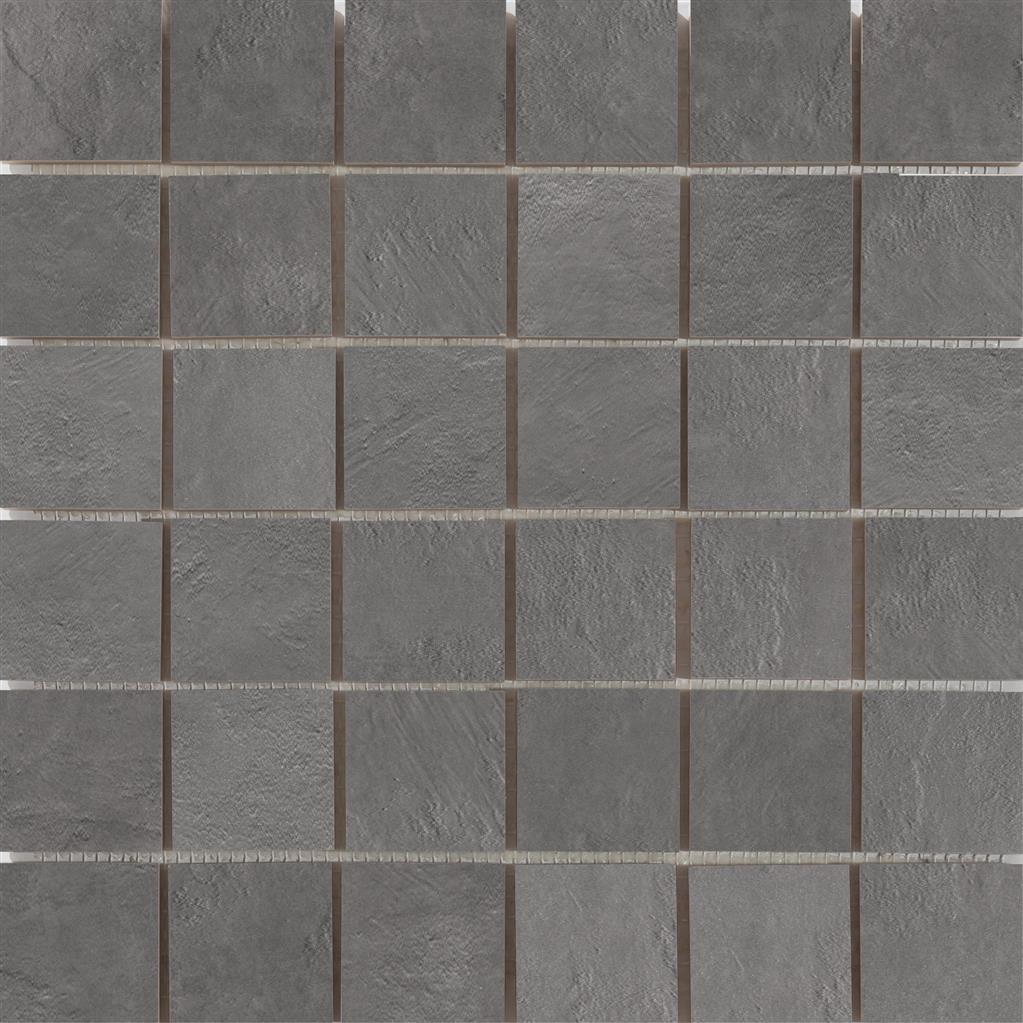 Ecoceramic Newton Graphite Natural 5x5 30x30