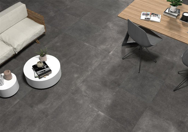 Ecoceramic Newton Graphite Natural 60x60 (R)