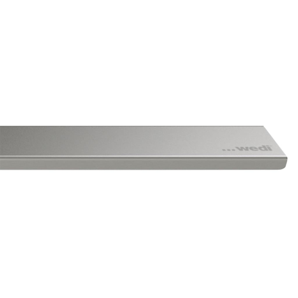 Wedi Fundo RVS Gootrooster voor 80cm goot geborsteld 6768 00 008