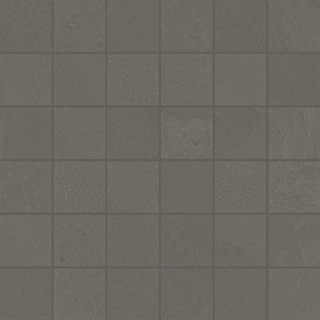 Unicom Starker Brazilian slate Elephant grey Naturale 5x5 30x30 Mosaico