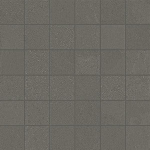 Unicom Starker Brazilian slate Elephant grey Naturale 5x5 30x30 Mosaico