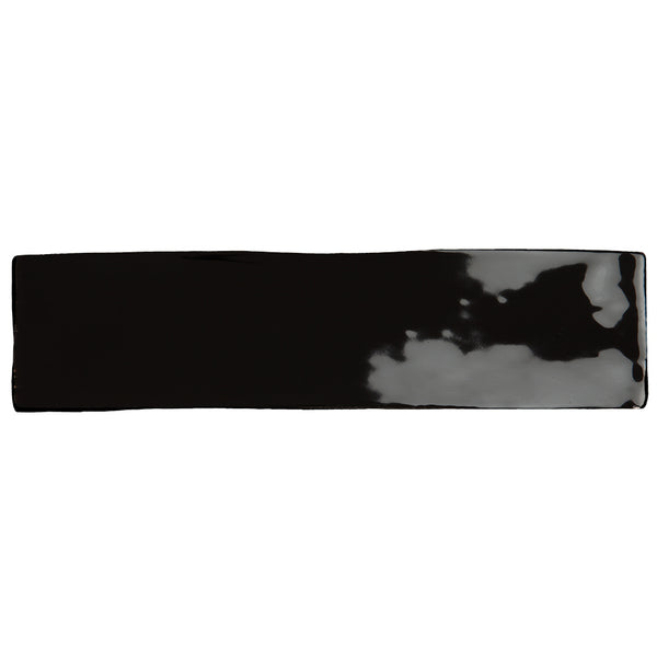 Ecoceramic Bronx Negro wandtegel
