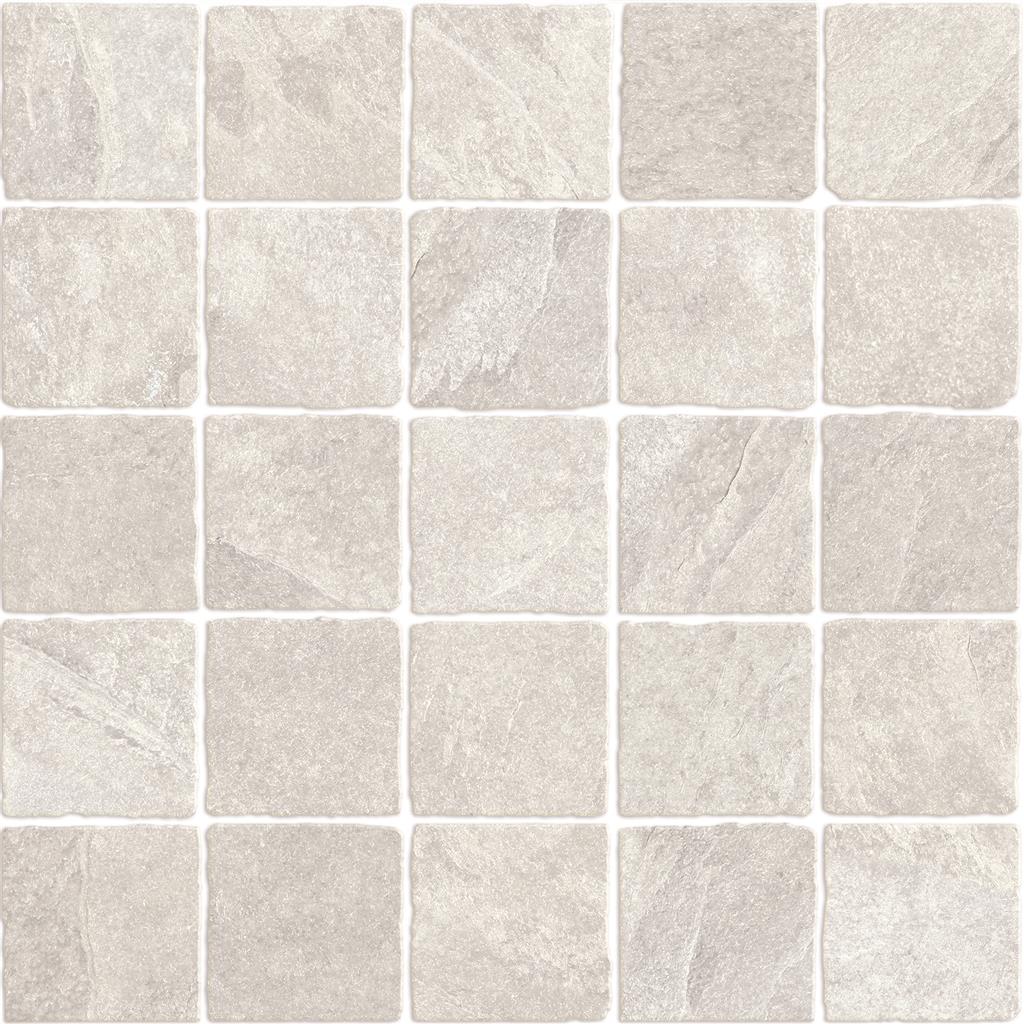 Durstone Mustang White Natural 5x5 28,5x28,5 Mosaico