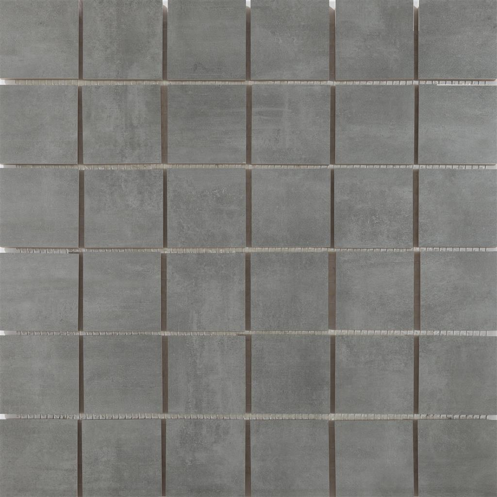 Ecoceramic Baltimore Malla Gris Mozaiek 5x5 30x30