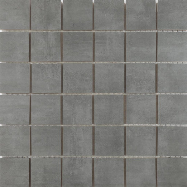 Ecoceramic Baltimore Malla Gris Mozaiek 5x5 30x30
