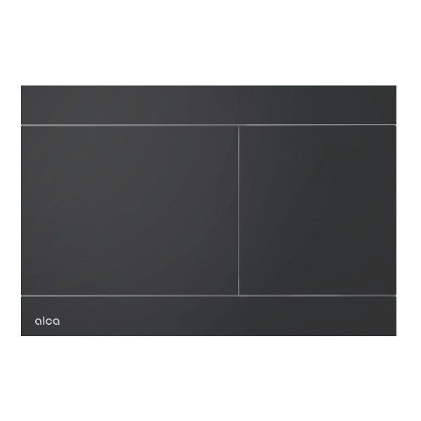 Alca Flat Fun metaal mat zwart bedieningsplaat t.b.v. AM101, AM118 en AM1101