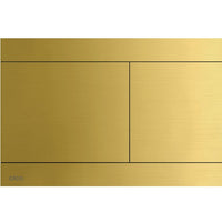 Alca Flat Fun metaal geborsteld goud bedieningsplaat t.b.v. AM101, AM118 en AM1101