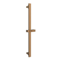 Wolfsburg Dex glijstang geborsteld koper 70cm met handdouche en doucheslang