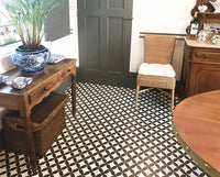 Kerion Neocim Classic Fleur Noir 20x20 Décor