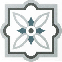 Kerion Neocim Plus Patchwork Bleu / Gris 20x20
