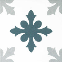 Kerion Neocim Plus Patchwork Bleu / Gris 20x20
