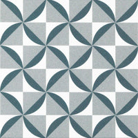 Kerion Neocim Plus Patchwork Bleu / Gris 20x20