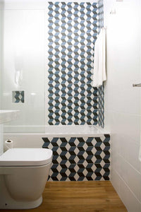 Kerion Neocim Plus Cubique Bleu 20x20 Décor