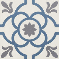 Kerion Neocim Plus Patchwork Blue / Caramel 20x20