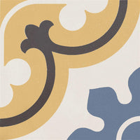 Kerion Neocim Plus Patchwork Blue / Caramel 20x20