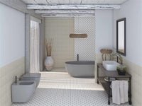 Kerion Neocim Plus Fleur Champagne N 20x20 Décor