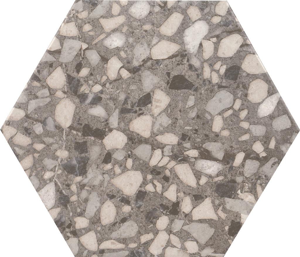 Durstone Six Grey hexagon 23x27